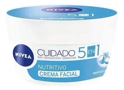 NIVEA FACIAL 5 EN 1 NUTRITIVA 100GR