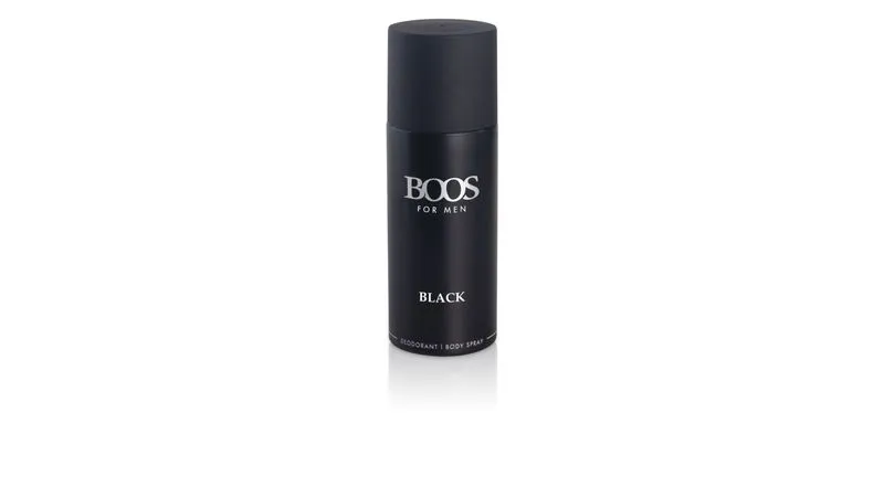 BOOS FOR MEN BLACK DESOD. 150ML