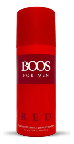 BOOS FOR MEN RED DESOD. 150ML.
