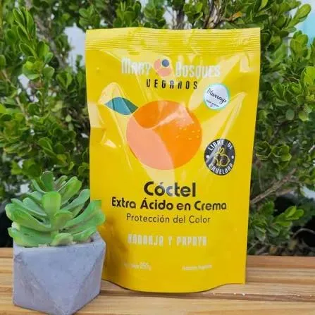 MARY BOSQUES VEGANO COCTEL NARANJA Y PAPAYA 250GR.