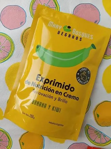 MARY BOSQUES VEGANOS EXPRIMIDO BANANA Y KIWI 250GR.