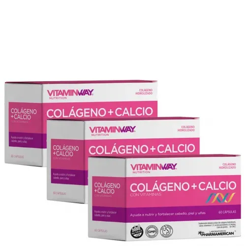 COLAGENO + CALCIO VITAMIN WAY caps.x 60