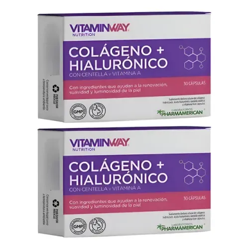 COLAGENO + HIALURONICO VITAMIN WAY caps.x 30
