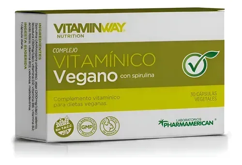COMPLEJO VITAMINICO VEGANO VITAMIN WAY caps.x 30