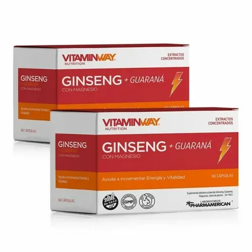 GINSENG + GUARANA VITAMIN WAY caps.x 60