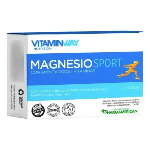 MAGNESIO SPORT VITAMIN WAY caps.x 30
