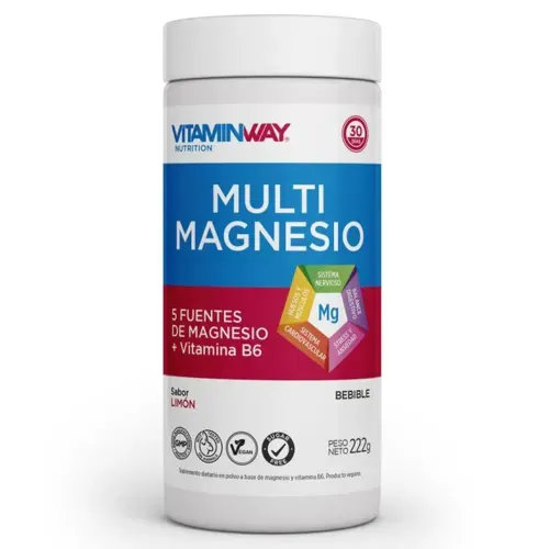 MULTI MAGNESIO BEBIBLE VW polvo x 222 g