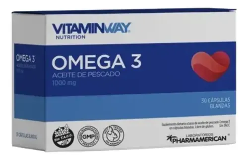 OMEGA 3 VITAMIN WAY caps.x 30