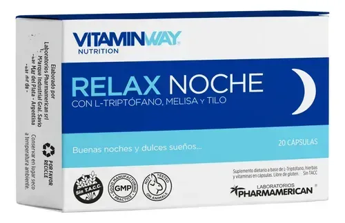 RELAX NOCHE VITAMIN WAY caps.x 20