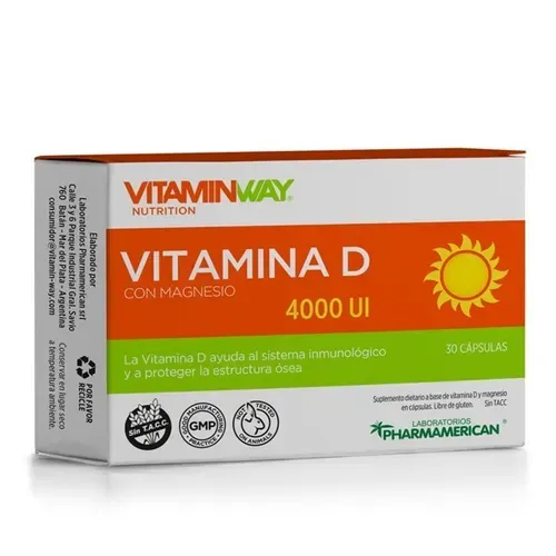 VITAMINA D VITAMIN WAY caps.x 30