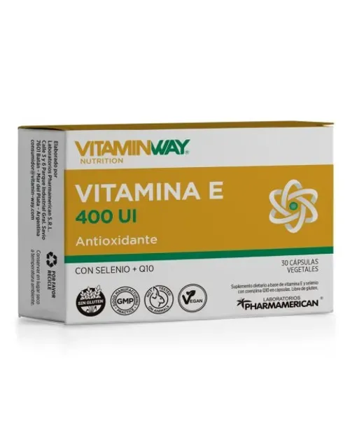 VITAMINA E 400 UI VW caps.x 30