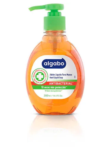 ALGABO JABON LIQUIDO ANTIBACTERIANO 300ML
